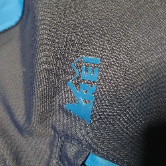 REI Boys Timber Mountain Jacket Blue Size Medium - Picture 2 of 3